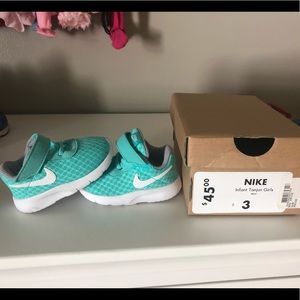 Infant girl Nike tennis shoes